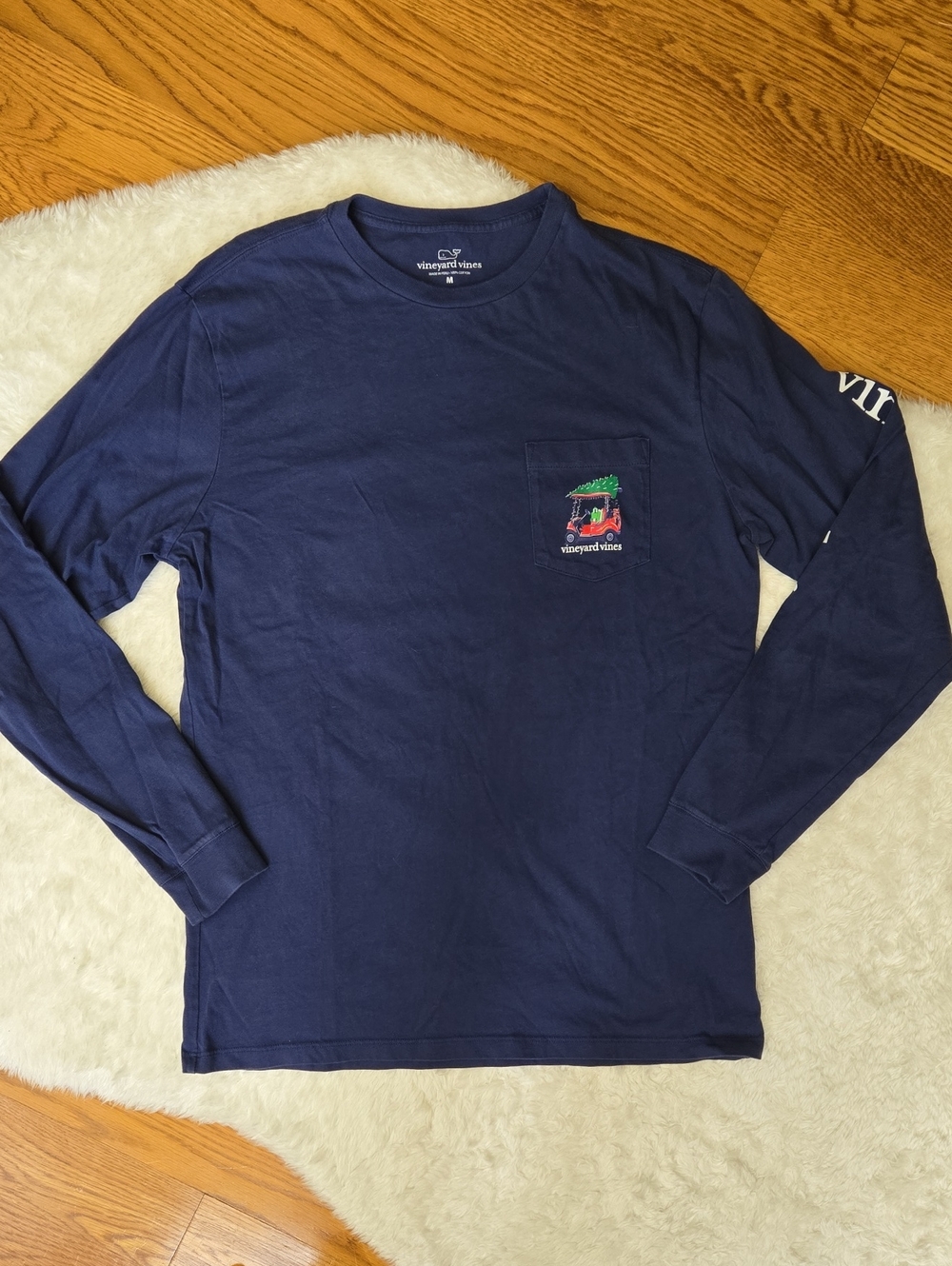 Vineyard Vines Long Sleeve Graphic Shirt, Unisex Medium